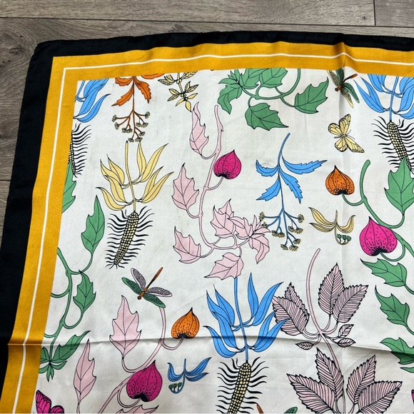 Botanical Floral Scarf - Picture 3 of 6